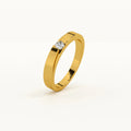 Luminous 9KT Gold Lab Grown Diamond Ring